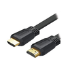 Cable HDMI 2.0 Plano de 5 m / 4K@60Hz / HDR / 3D / HEC (Canal Ethernet HDMI) / ARC (Canal de Retorno de Audio) / Color Profundo de 48 bits / Audio de 32 canales / HDCP /Audio Dolby True HD 7.1 / 18 Gbps / Estañado y Triple Blindaje / Anti Interfere