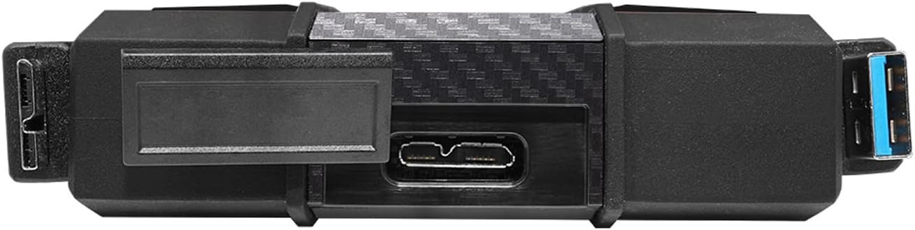 ADATA Disco Duro Externo HDD HD710P, 2 TB,Resistente a golpes,agua y polvo, certificación grado militar, Color Negro