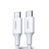 UGREEN Cable USB-C a USB-C | 1 Metro | Carga Rápida de hasta 60W | Transferencia de datos de 480 Mbps | PD3.0 |