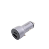 Cargador de Auto 42.5W / Puertos USB-A y USB-C / Carga Rápida / Compatible con Vehículos de 12 y 24 VCD / PD3.0 + QC3.0 / Chip Inteligente / Diseño Compacto / Mayor Eficiencia Energética / Aleación de Aluminio