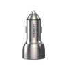Cargador de Auto 42.5W / Puertos USB-A y USB-C / Carga Rápida / Compatible con Vehículos de 12 y 24 VCD / PD3.0 + QC3.0 / Chip Inteligente / Diseño Compacto / Mayor Eficiencia Energética / Aleación de Aluminio