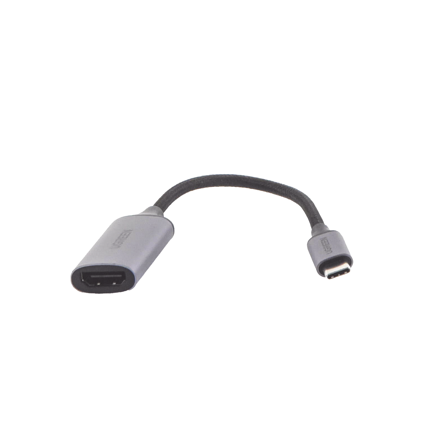 UGREEN Cable Adaptador USB C a HDMI Macho a Hembra 4K@60Hz, Convertidor Thunderbolt 4/3 Aluminio Tipo C a HDMI Compatible con iPad Mini Air, MacBook Pro, iPhone15 Plus Pro MAX, iMac XPS 17 15, PS5