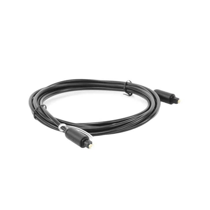 Cable Óptico Toslink (S/PDIF) de Alta Calidad para Audio Digital  3 Metros  Tapa de Proteccion  Dolby 7.1 Canales