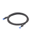 Cable Ethernet Cat8 CLASS?F/FTP Redondo con Malla de Nylon 2 Metros
