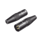 UGREEN Conector de Audio XLR Tipo Canon Macho / PVC / ABS / Aleación Zinc / Anti Oxidante / Anti Caida / Sin aflojarse / Apertura Ajustable de 6.0 a 7.0 mm / Soldable