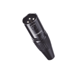 UGREEN Conector de Audio XLR Tipo Canon Macho / PVC / ABS / Aleación Zinc / Anti Oxidante / Anti Caida / Sin aflojarse / Apertura Ajustable de 6.0 a 7.0 mm / Soldable
