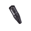 UGREEN Conector de Audio XLR Tipo Canon Macho / PVC / ABS / Aleación Zinc / Anti Oxidante / Anti Caida / Sin aflojarse / Apertura Ajustable de 6.0 a 7.0 mm / Soldable