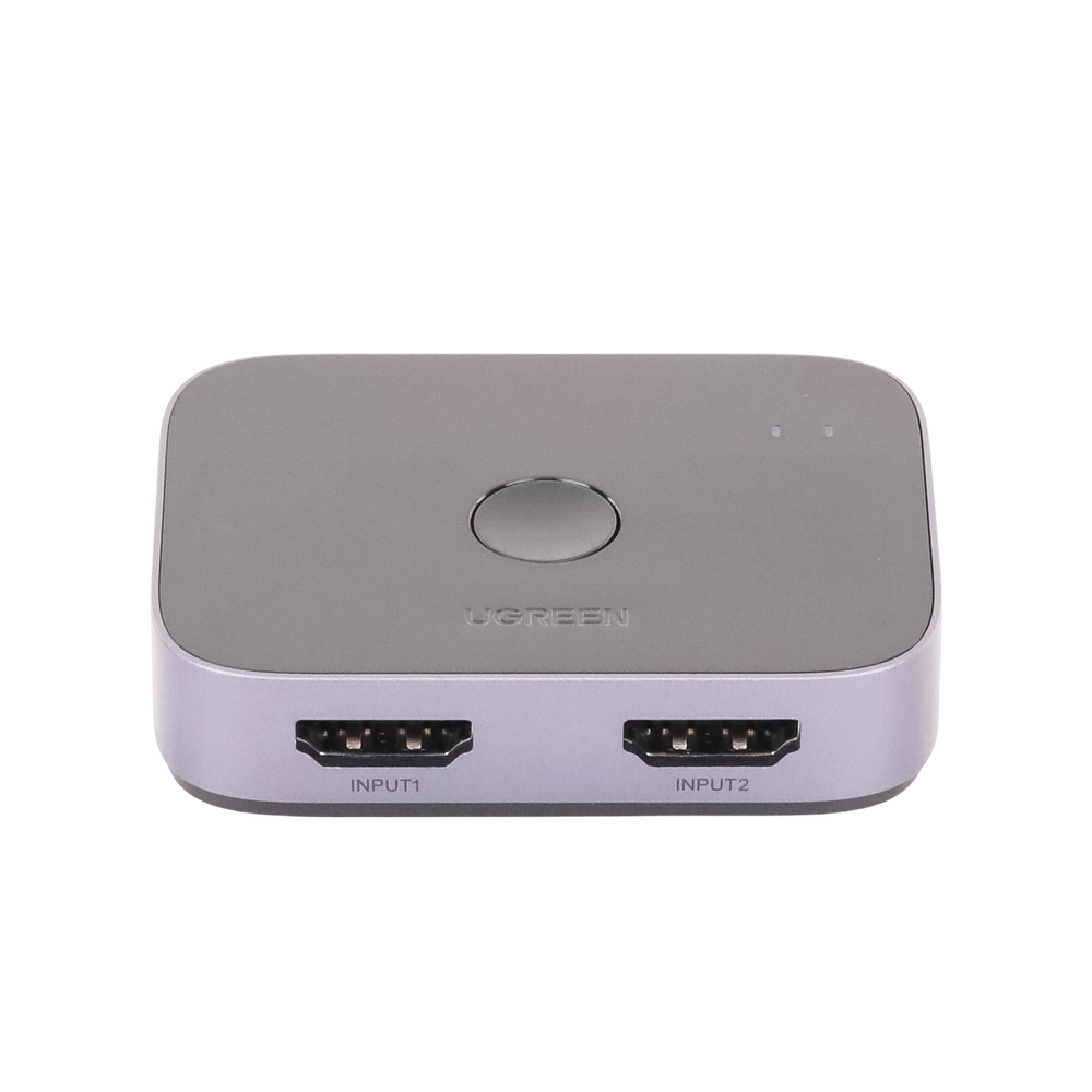 Conmutador HDMI 2.1 8K @60Hz / HDMI Splitter 2 Entradas a 1 Salida / Soporta 4K @120Hz 1080P @240Hz 3D / HDR Dolby / Alta Velocidad 48Gbps / Formatos de Audio LPCM/DTS/DSD, 2,0/2,1/5,1/7,1 canales
