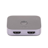 Conmutador HDMI 2.1 8K @60Hz / HDMI Splitter 2 Entradas a 1 Salida / Soporta 4K @120Hz 1080P @240Hz 3D / HDR Dolby / Alta Velocidad 48Gbps / Formatos de Audio LPCM/DTS/DSD, 2,0/2,1/5,1/7,1 canales