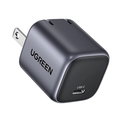 Cargador Mini de 30W serie Nexode | 1 USB-C de Carga Rápida | Tecnología GaN II | Power Delivery 3.0 | Quick Charge 4.0 | Carga Inteligente | Múltiple Protección  | Mayor Eficiencia Energética | Tamaño Compacto |