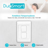 SWITCH APAGADOR WIFI 2.4 GHZ DUOSMART A20  DE 2 UNIDADES COMPATIBLE CON ALEXA Y GOOGLE HOME CON TEMPORIZADORES COMPATIBLE CON APP DUOSMART