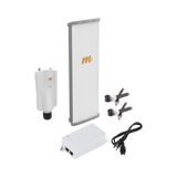 Kit Radio Enlace Inalámbrico A5x 5 GHz + Antena N545X4 | Hasta 700 Mbps | 64 Usuarios | PoE 24V | Monitoreo en la Nube