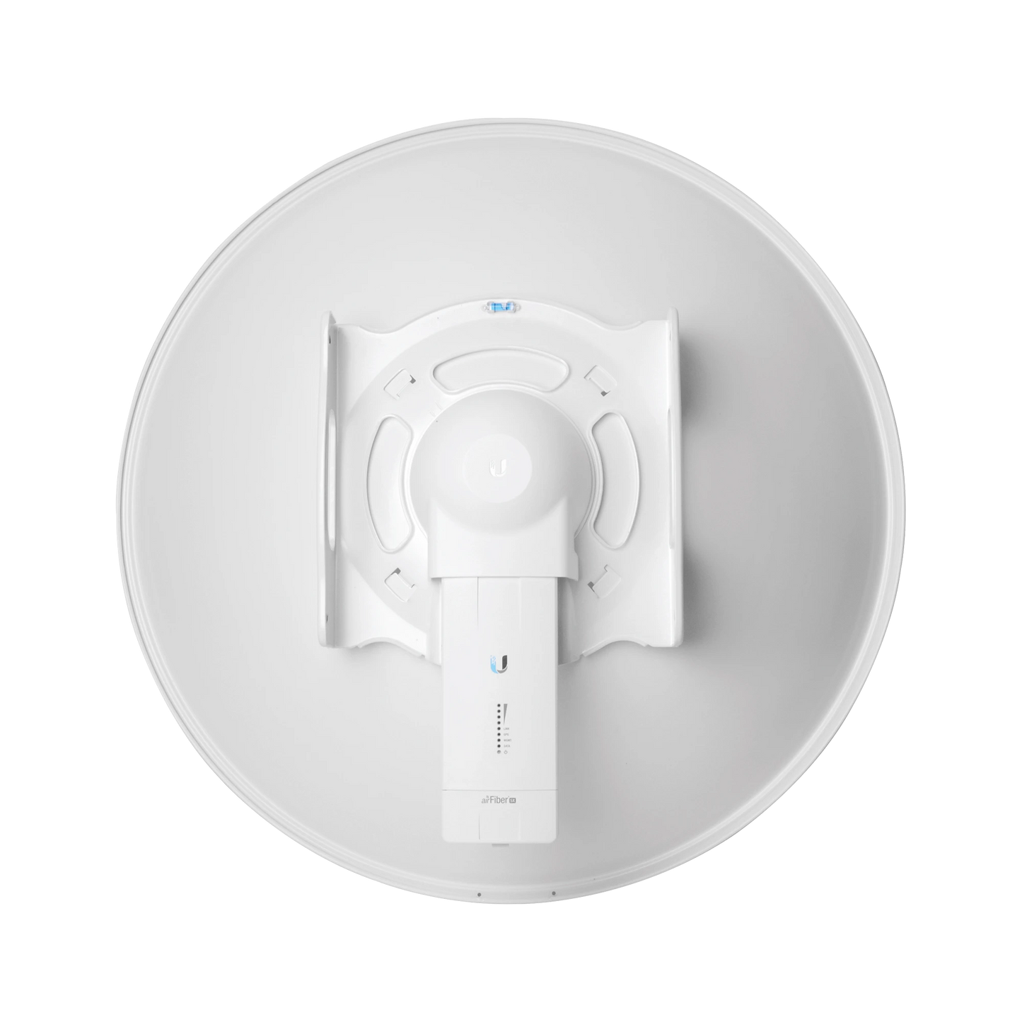 Antena Direccional airFiber X, ideal para enlaces Punto a Punto (PtP), frecuencia 5 GHz (4.9 - 5.8 GHz) de 30 dBi slant 45