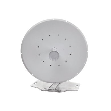 Antena Direccional airFiber X, ideal para enlaces Punto a Punto (PtP), frecuencia 5 GHz (4.9 - 5.8 GHz) de 34 dBi slant 45