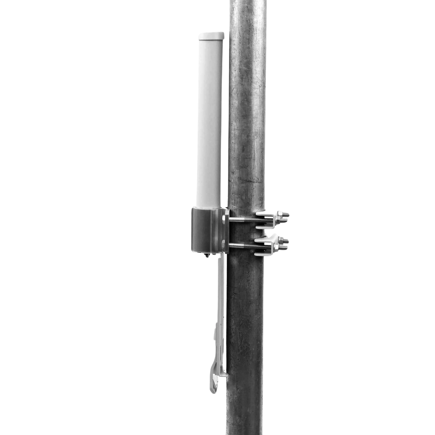 Antena omnidireccional, potente cobertura de 360°, doble polaridad MIMO 2x2, frecuencia 5 GHz (5.45-5.85 GHz) de 10 dBi