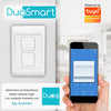 SWITCH APAGADOR WIFI 2.4 GHZ DUOSMART A20  DE 2 UNIDADES COMPATIBLE CON ALEXA Y GOOGLE HOME CON TEMPORIZADORES COMPATIBLE CON APP DUOSMART