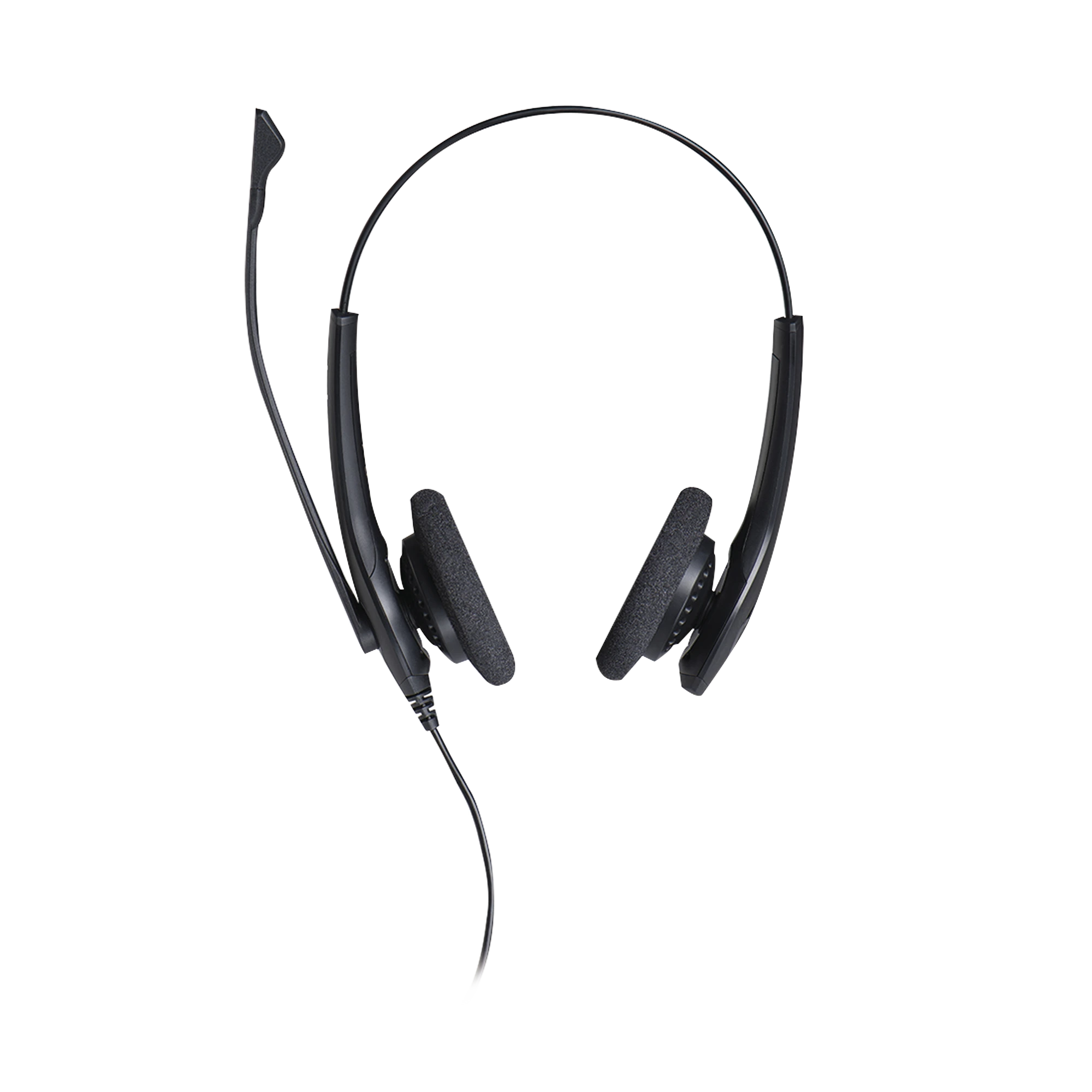 Jabra Biz 1500 Duo, auricular profesional con cancelación de ruido, ideal para contact center con conexión USB (1559-0159)