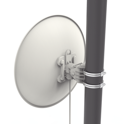 ePMP Force 200L para zonas con alta interferencia, hasta 200 Mbps, 4910 - 5970 MHz, 802.11n, Antena de 25 dBi, latencia baja