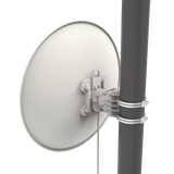 ePMP Force 200L para zonas con alta interferencia, hasta 200 Mbps, 4910 - 5970 MHz, 802.11n, Antena de 25 dBi, latencia baja