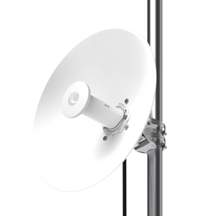 ePMP FORCE4525L / Para zona con alta interferencia / hasta 600 + Mbps / Antena Integrada de 25 dBi / Basado en 802.11ax Wi-Fi 6 / 5.150–5.920 GHz / Monitoreo desde cnMaestro