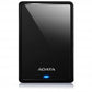 Disco Duro Externo ADATA AHV620S-1TU3-CBK, 1 TB, USB 3.2 Gen1, compatible con USB 2.0, 2.5 pulgadas, Negro