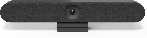 Logitech Sistema de Videoconferencia Rally Bar Huddle, Con Micrófono, 4K Ultra HD, 1x RJ-45, 2x HDMI, 1x USB-A, 1x USB-C, Grafito