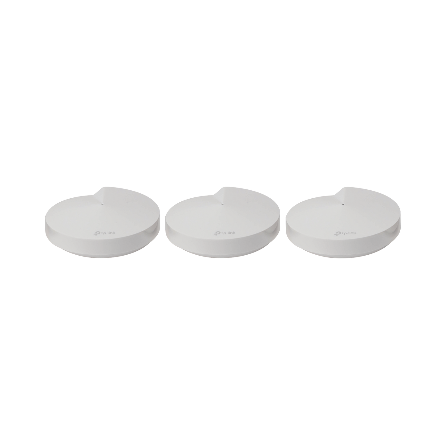 Kit 3 Routers Inalámbricos MESH Interior para Hogar / Doble Banda Wi-Fi 5 AC1300 Mbps / 2 Puerto Gigabit WAN/LAN / 4 Antenas Internas / Administración Mediante la App Deco (iOS, Android) / Protección HomeCare