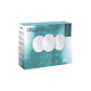 Kit 3 Routers Inalámbricos MESH Interior para Hogar / Doble Banda Wi-Fi 5 AC1300 Mbps / 2 Puerto Gigabit WAN/LAN / 4 Antenas Internas / Administración Mediante la App Deco (iOS, Android) / Protección HomeCare