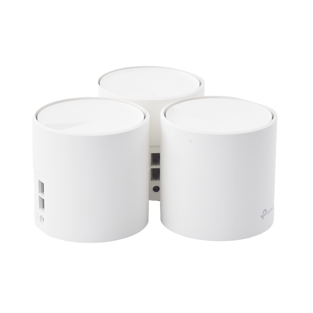 KIT de sistema inalámbrico Deco X20 mesh para hogar / Doble banda Wi-Fi 6 (AX) / 2 puerto Gigabit  / 2 antenas internas / Compatible con amazon alexa