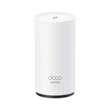 Router Inalámbrico MESH Exterior para Hogar / Doble Banda Wi-Fi 6 AX3000 Mbps / 2 Puerto Gigabit WAN/LAN / Puertos PoE 802.3 af/at Entrada / 2 Antenas Internas / Protección IP65 / Administración Mediante la App Deco (iOS, Android)