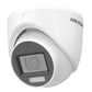 Hikvision Kit cámaras TurboHD 1080p  DVR 4 Canales con audio por coaxitron 4 Cámaras con Micrófono y  106° Visión/  luz blanca + IR visión nocturna