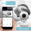 CAMARA INTELIGENTE CON MOVIMIENTO PT WIFI 2.4 GHZ DUOSMART E20 PARA INTERIOR FULL HD 1080P COMPATIBLE CON APP DUOSMART SOPORTA MICROSD DE HASTA 128 GB (NO INCLUIDA) CON AUDIO BIDIRECCIONAL