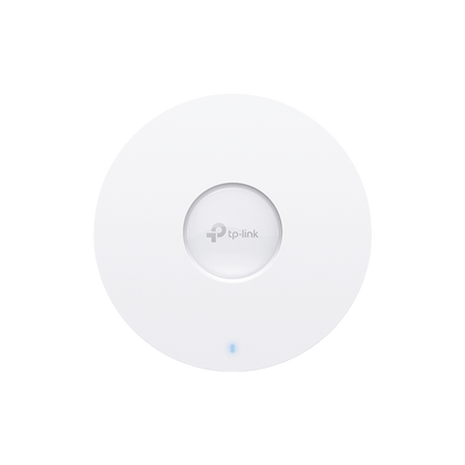 Punto de Acceso Omada / Wi-Fi 6 AX3000 MU-MIMO 4x4 / Mesh Omada / Alta Densidad de Usuarios / Configuración por Controlador o Stand-Alone / Para Montaje en Techo/pared / Alimentación PoE+