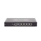EdgeRouter 6 PoE pasivo 24 V, con 5 puertos 10/100/1000 Mbps + 1 puerto SFP, con funciones avanzadas de ruteo