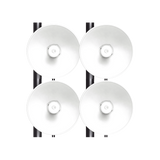 Kit de 4 radios FORCE4625 de alto Desempeño / Wi-Fi 6E / Hasta 1 Gbps / 5925 - 7125 MHz / Antena Integrada 25 dBi