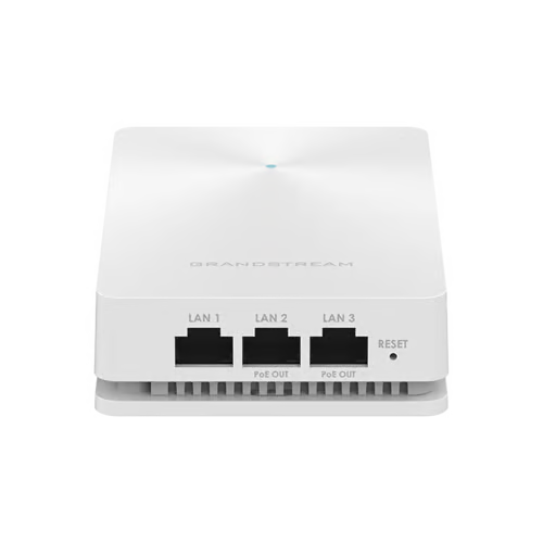 Grandstream Punto de Acceso Wi-Fi AC 2.03 Gbps de Pared | Wave 2 | MU-MIMO 4x4/2x2 | Gestión en la Nube