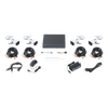 Kit de Cámaras de Seguridad Hikvision TurboHD 1080p | DVR 4 Canales H.265+ | 4 Cámaras Bala Metálicas | Fuente de Poder y Accesorios de Instalación Incluidos