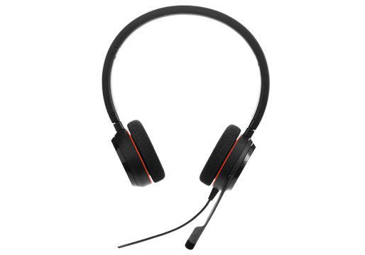 Jabra Evolve 20 DUO con conexión USB, micrófono con cancelación de ruido de ultima generación, configuración Plug and Play (4999-829-209)
