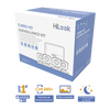 Hikvision Kit cámaras TurboHD 720p / DVR 4 canales / 4 Cámaras Bala de Metal / 4 Cables 18 Mts / 1 Fuente de Poder Profesional