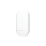 NanoStation airMAX Loco5AC CPE hasta 450 Mbps, 5 GHz (5150 - 5875 MHz), con antena integrada de 13 dBi, no incluye adaptador PoE