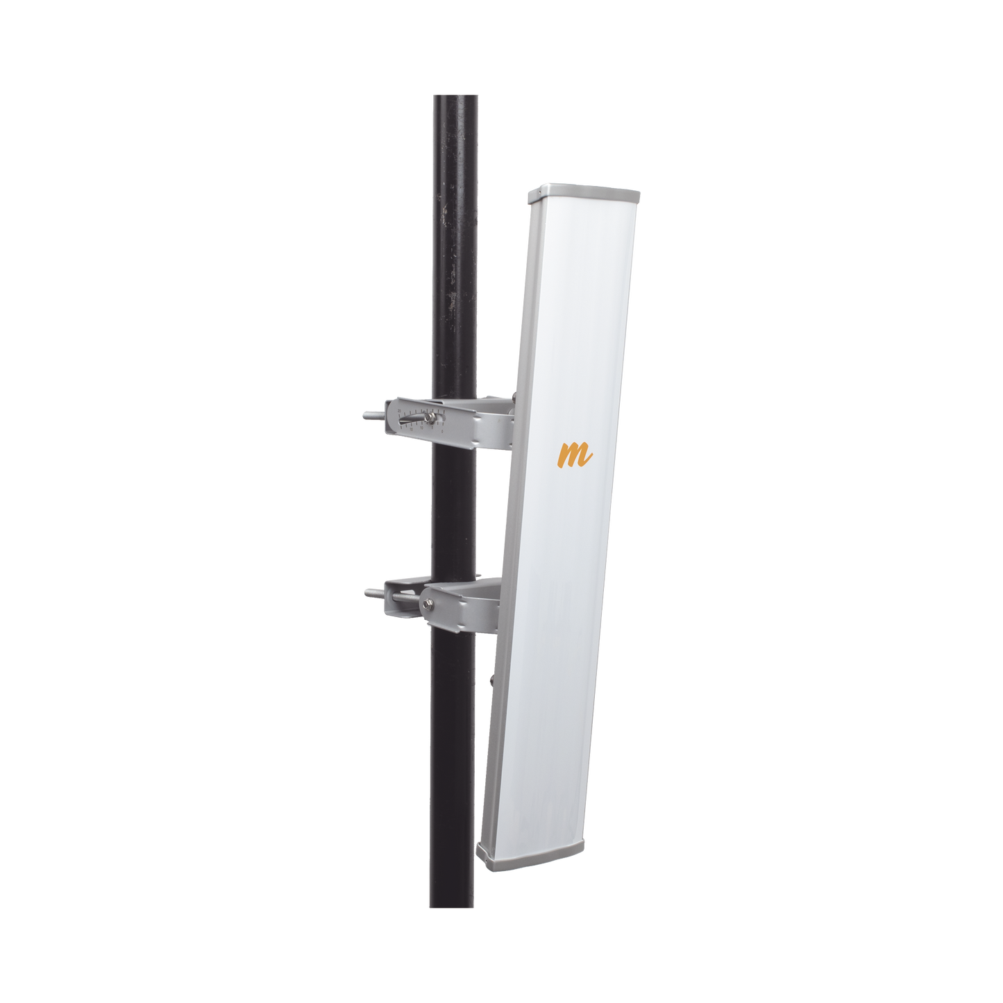Antena Sectorial MIMO 4X4 de 45 º,  4.9 - 6.4 GHz, IP55, Ganancia de 22 dBi, 4 Conectores N-hembra, Montaje y Jumper tipo N incluido.