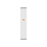 Antena Sectorial MIMO 4X4 de 45 º,  4.9 - 6.4 GHz, IP55, Ganancia de 22 dBi, 4 Conectores N-hembra, Montaje y Jumper tipo N incluido.