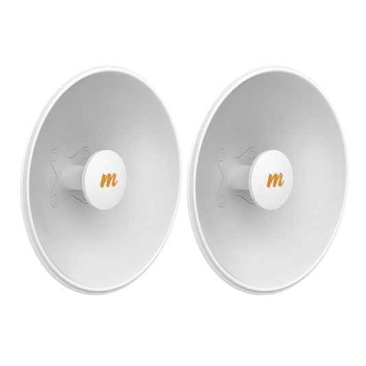 Antenas Modulares Dual Slant, 4.9 - 6.4 GHz, Dimensiones (42.9 cm), Apertura 8 ° Ganancia de 25 dBi, Diseñada para radio C5x