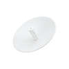PowerBeam airMAX AC hasta 450 Mbps, frecuencia 5 GHz (5150 - 5875 MHz) con antena tipo plato de 27 dBi, radomo incluido