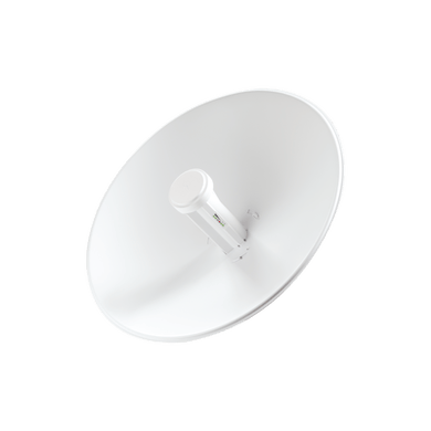 PowerBeam airMAX M5, hasta 150 Mbps, frecuencia 5 GHz (5170-5875 MHz) con antena tipo plato de 22 dBi