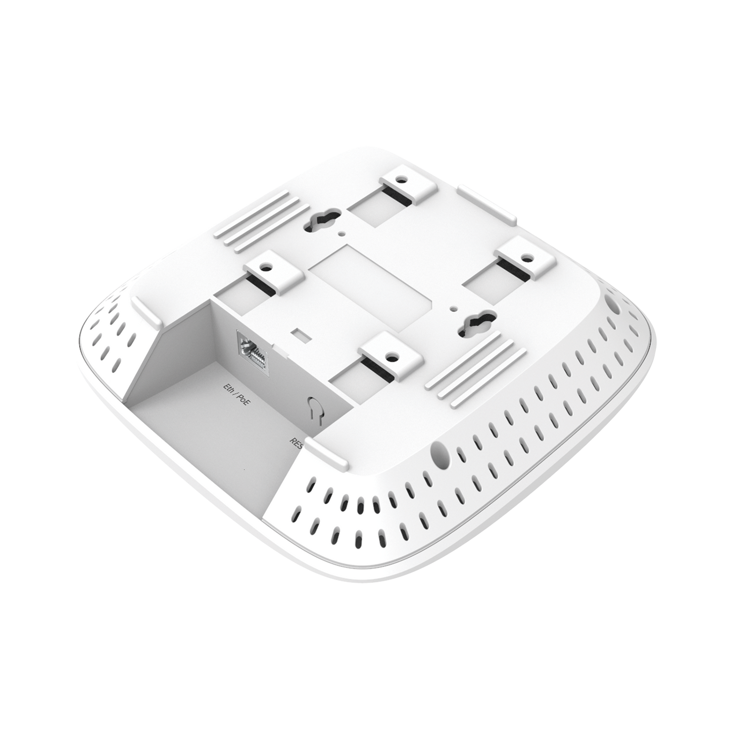 Punto de Acceso Wi-Fi para interior  Omnidireccional cnPilot e410  Doble banda (2.4 y 5 Ghz) / MU-MIMO 2x2 / Antena Beamforming / Hasta 256 Clientes / Hasta 1.2 Gbps / Gestión centralizada desde nube cnMaestro