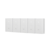 5 Unidades del Adaptador PoE Ubiquiti de 24 VDC, 1.0 A con puerto Gigabit, color blanco