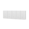 5 Unidades del Adaptador PoE Ubiquiti de 24 VDC, 1.0 A con puerto Gigabit, color blanco