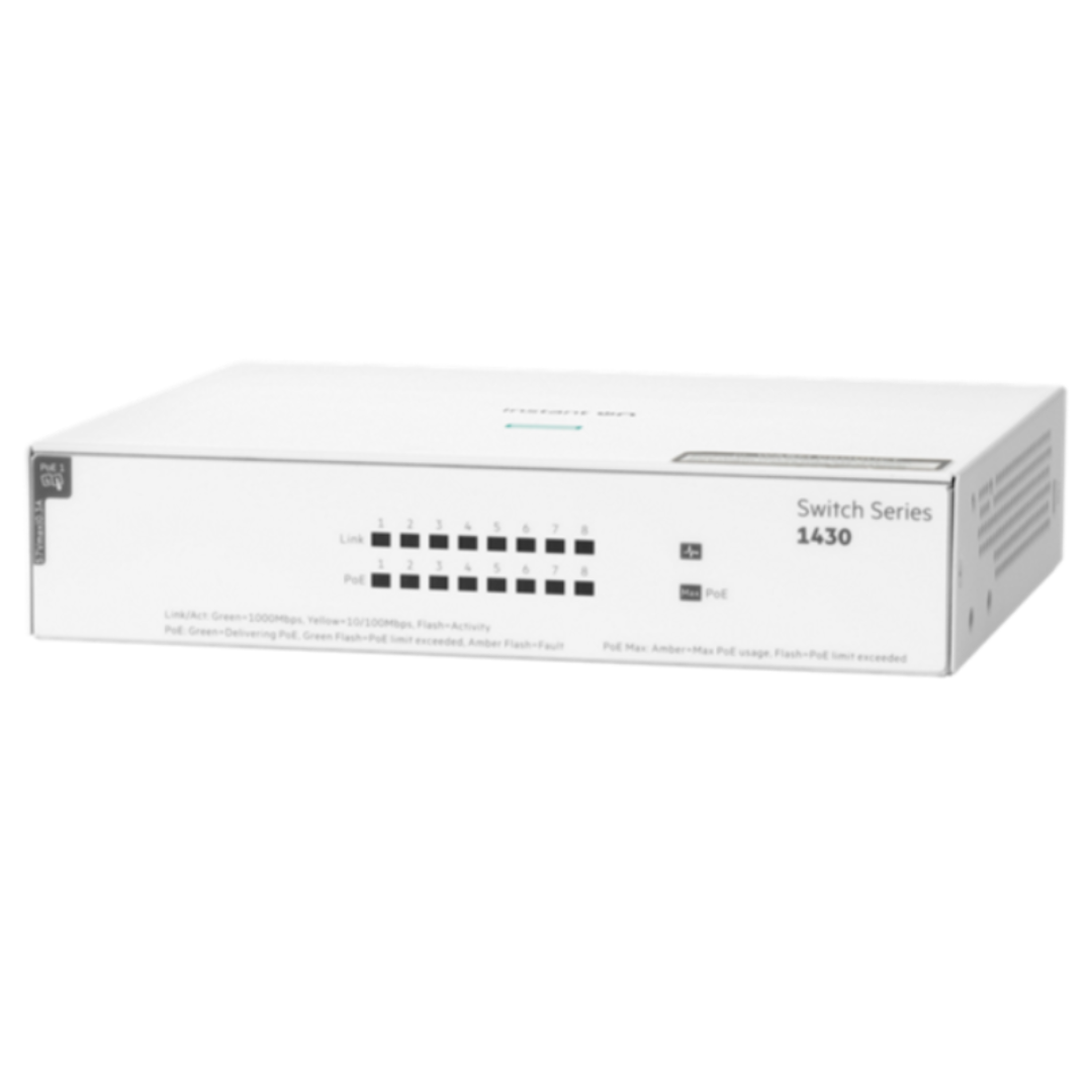 Conmutador Ethernet Aruba Instant On - 64w Rendimiento Poe - Poe Ports