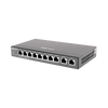 Router Balanceador con Función SD-WAN, 6 puertos LAN  y 2 puertos LAN/WAN POE+ af/at gigabit hasta 110w, 1 puertos LAN/WAN gigabit y 1 Puerto WAN gigabit, hasta 350 clientes con desempeño de 1.5 Gbps asimétricos